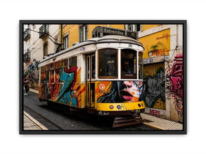 Lisbon Transport Canvas Print