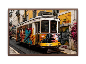 Lisbon Transport Canvas Print