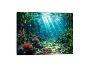 Underwater Coral Canvas Print