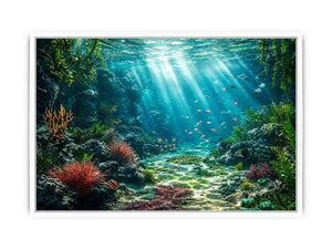 Underwater Coral Canvas Print