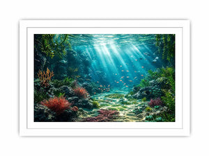 Underwater Coral Canvas Print