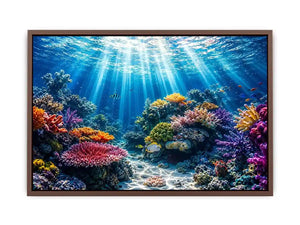 Underwater Canvas Print
