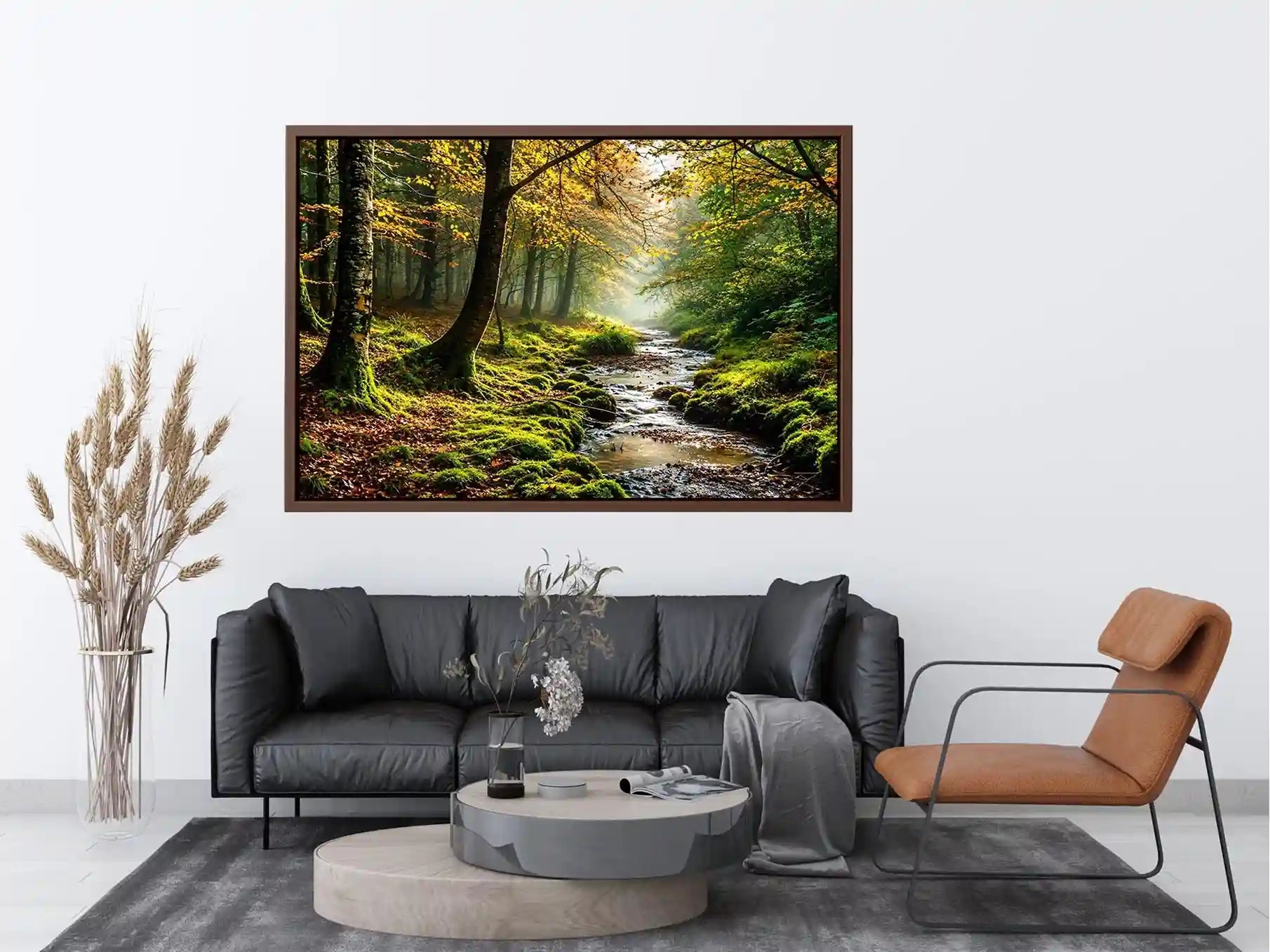 Misty Morning Canvas Print