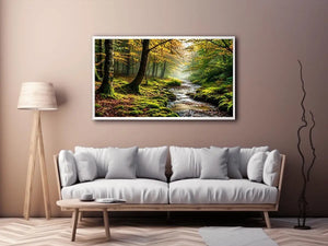 Misty Morning Canvas Print