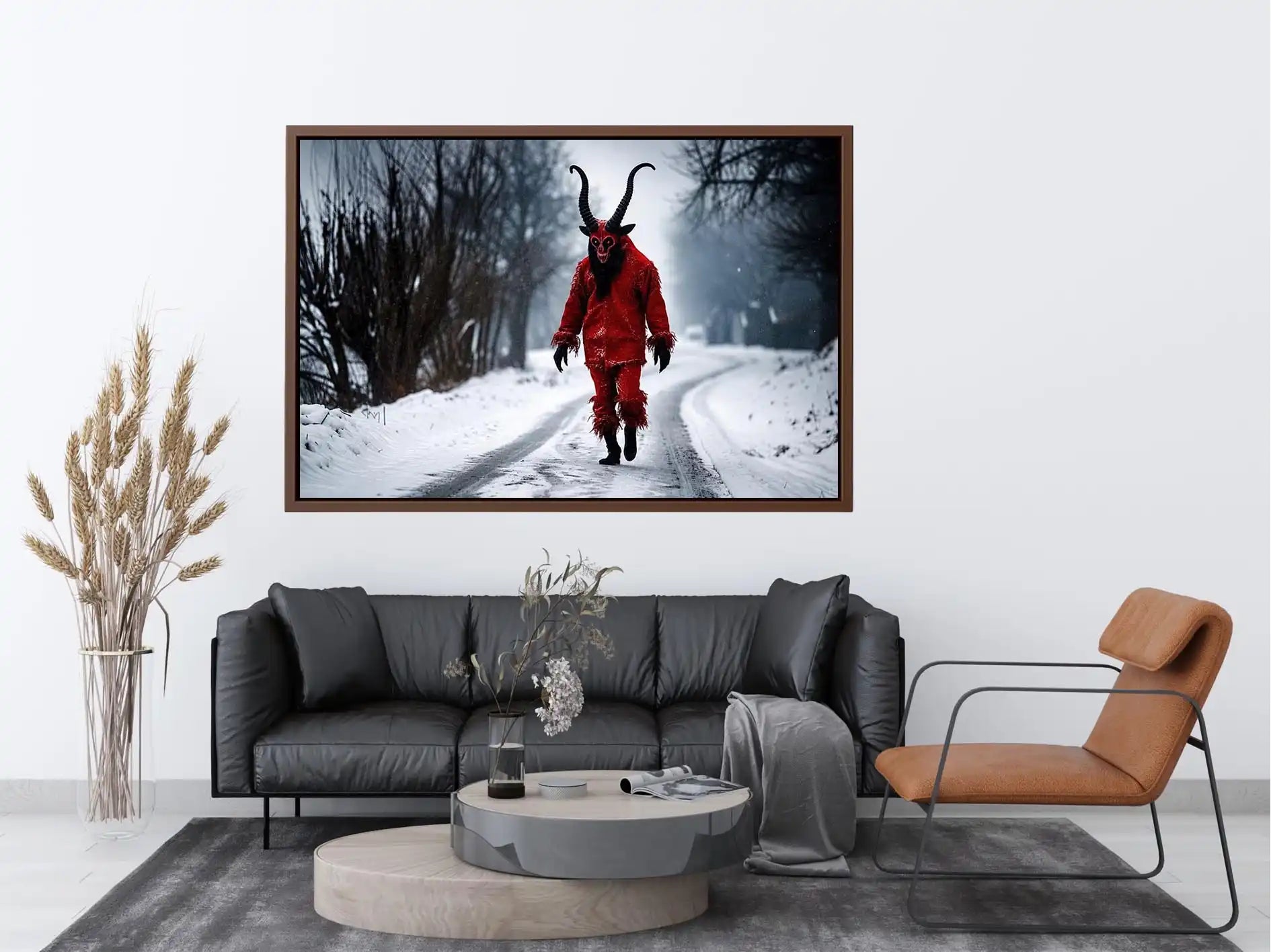 Devil walk Canvas Print