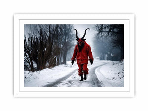 Devil walk Canvas Print