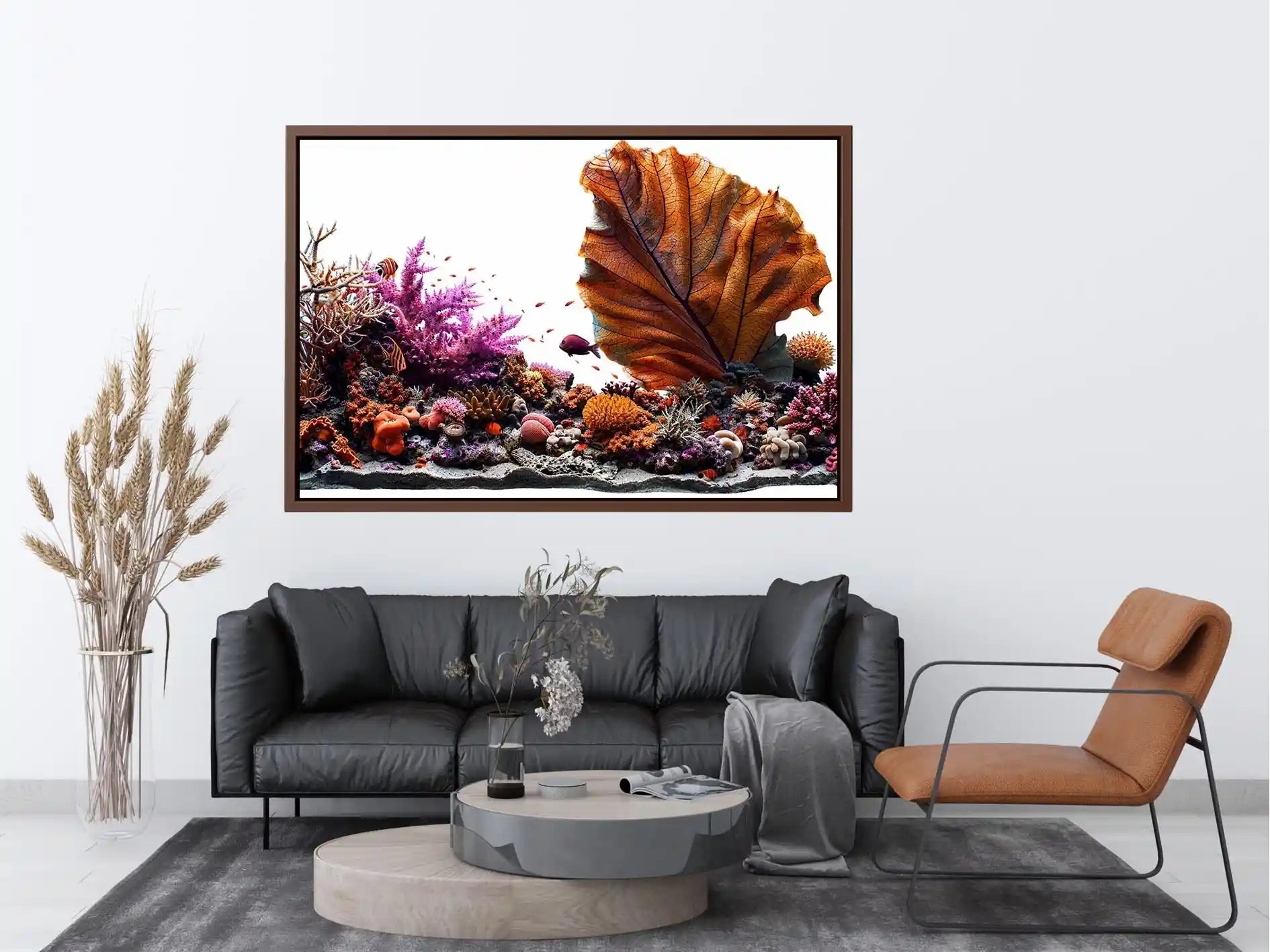 Underwater Coral Canvas Print