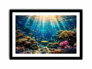 Underwater Coral Canvas Print