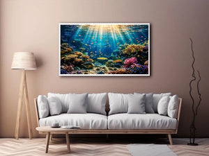 Underwater Coral Canvas Print