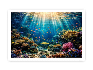 Underwater Coral Canvas Print