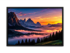 Dolomite Dawn Canvas Print