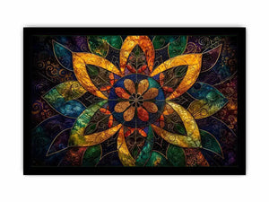 Vintage Mandala Canvas Print