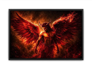 Black Devil Canvas Print