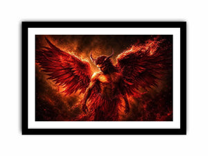 Black Devil Canvas Print