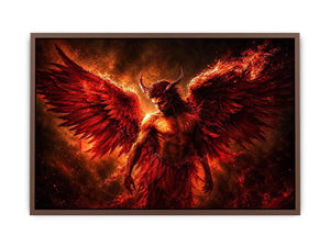Black Devil Canvas Print