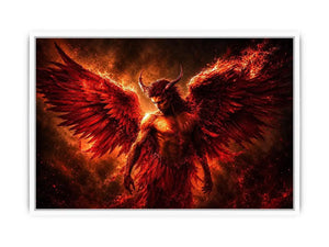 Black Devil Canvas Print