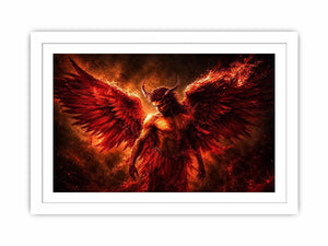 Black Devil Canvas Print