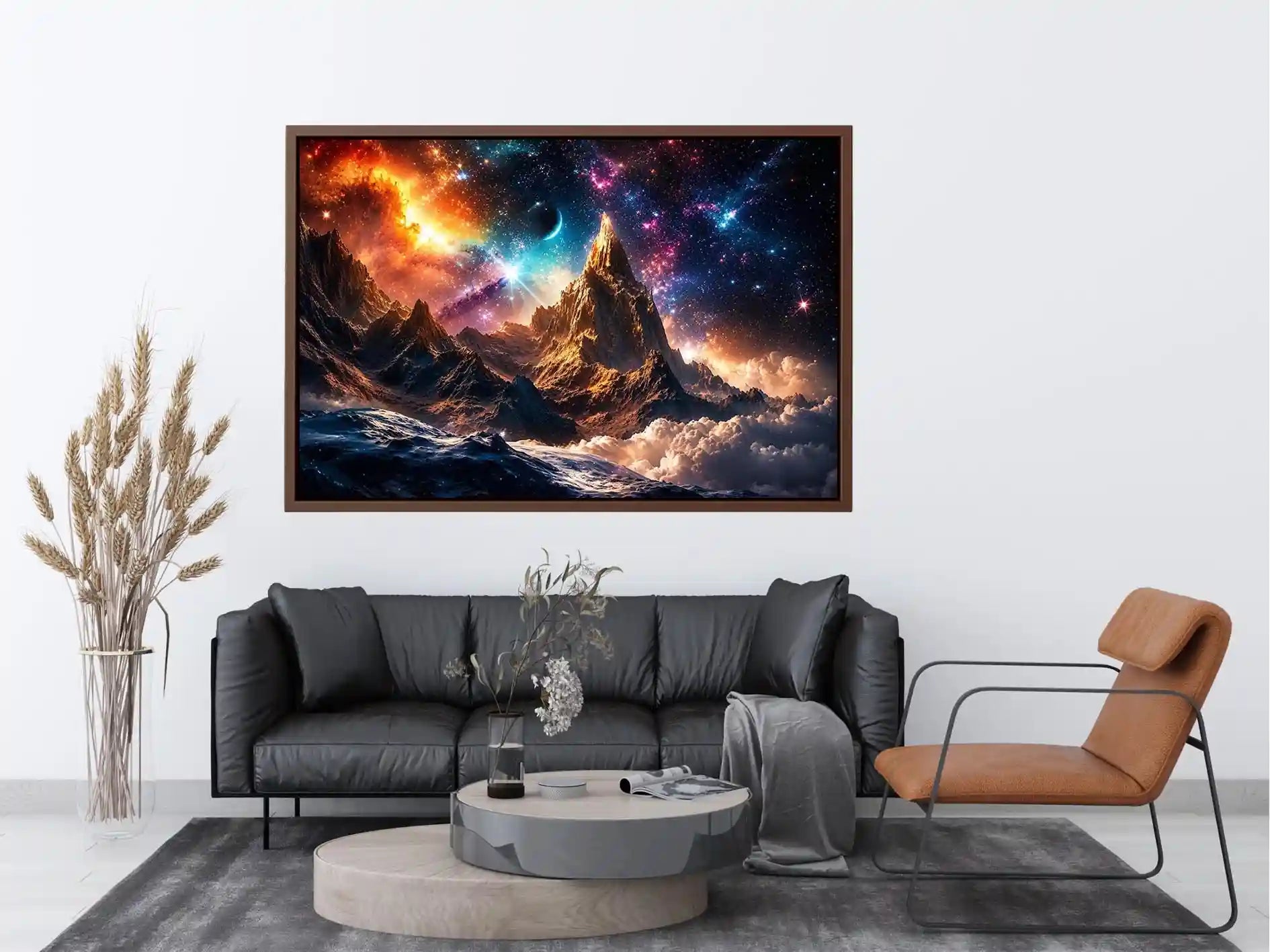 Cosmic Mountain Canvas Print