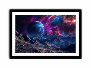 Space Mountain Canvas Print