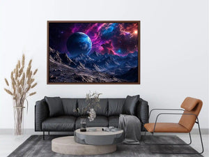 Space Mountain Canvas Print