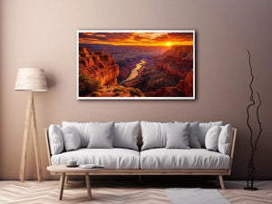 mountain River Canvas Print