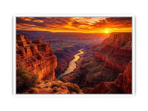 mountain River Canvas Print