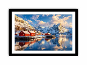 Noway Landscape Canvas Print