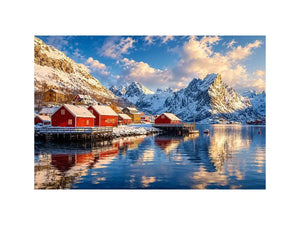 Noway Landscape Canvas Print