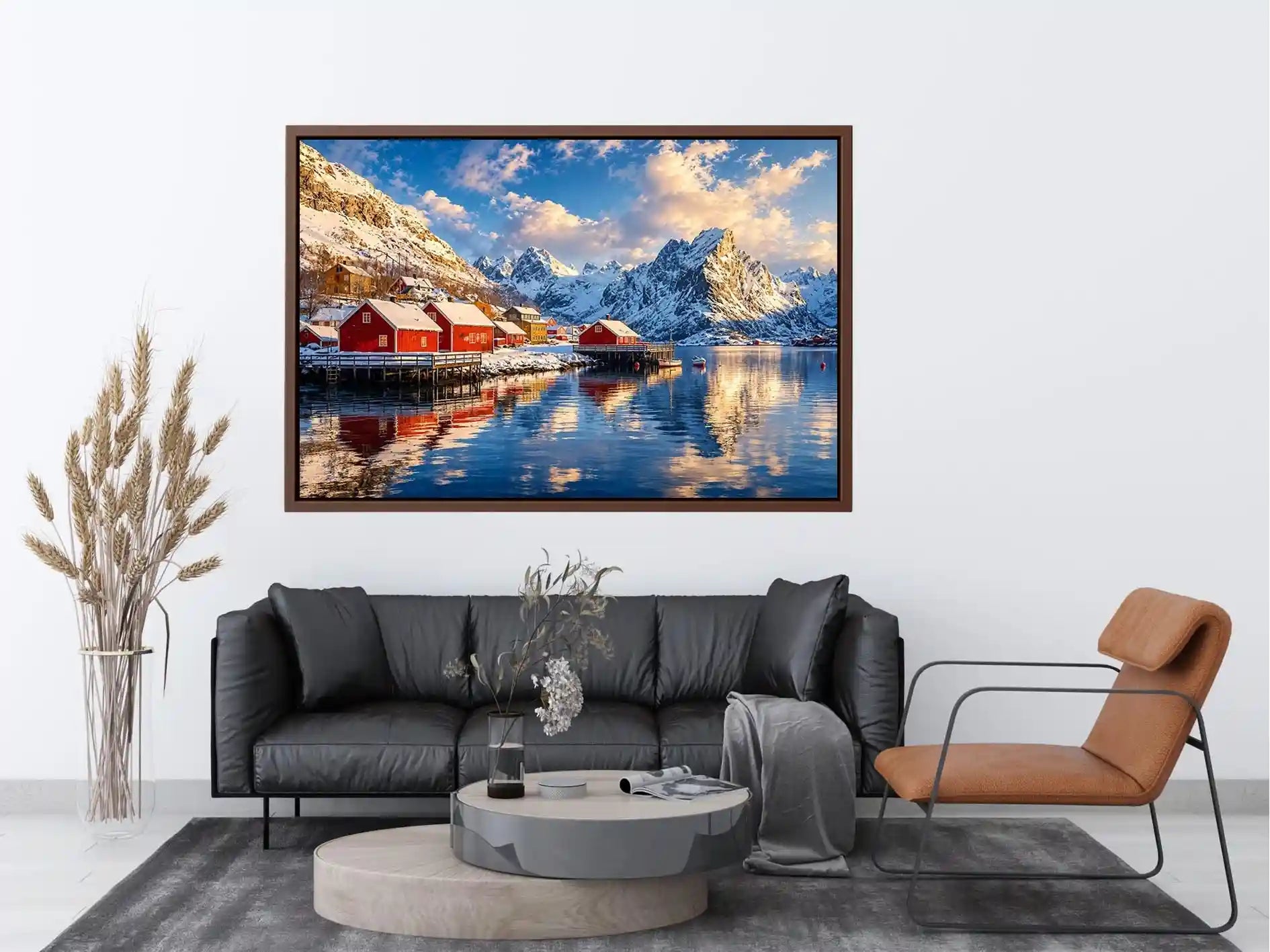 Noway Landscape Canvas Print