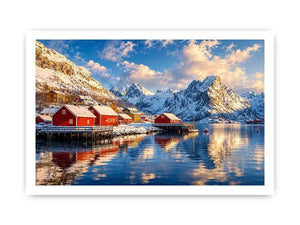 Noway Landscape Canvas Print