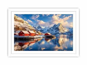 Noway Landscape Canvas Print
