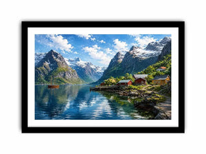 Noway Landscape Canvas Print