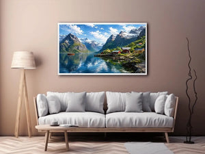 Noway Landscape Canvas Print