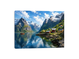 Noway Landscape Canvas Print
