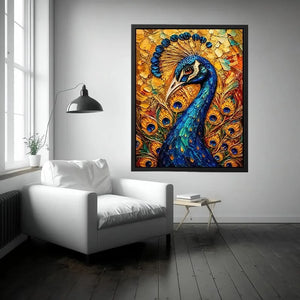 Peacock Canvas Print