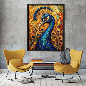 Peacock Canvas Print