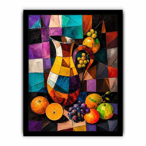 Picher With Fruit Canvas Print