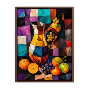 Picher With Fruit Canvas Print