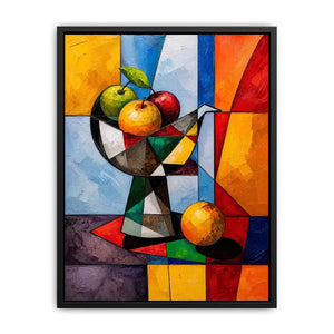 Picher And Fruit Canvas Print