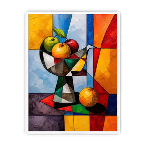 Picher And Fruit Canvas Print