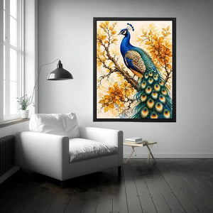 Peacock Canvas Print