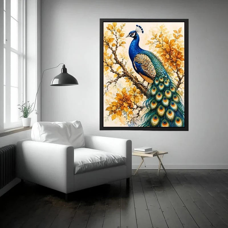 Peacock Canvas Print