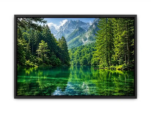 Forest Lake Canvas Print