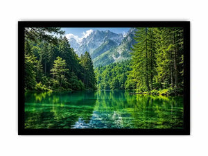 Forest Lake Canvas Print