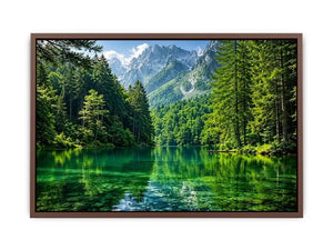 Forest Lake Canvas Print