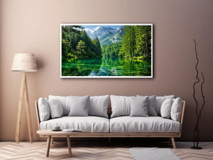 Forest Lake Canvas Print