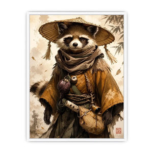 Tanuki Canvas Print