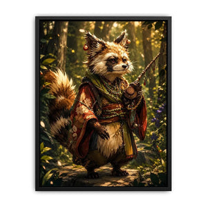Tanuki Canvas Print
