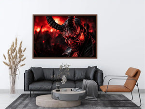 Devil Canvas Print