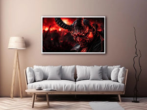 Devil Canvas Print